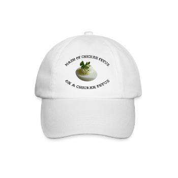 Oeuf Mayonnaise - Casquette classique - blanc/blanc - Devant