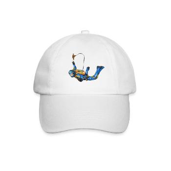 skydiver - Baseball Cap - white/white - Front