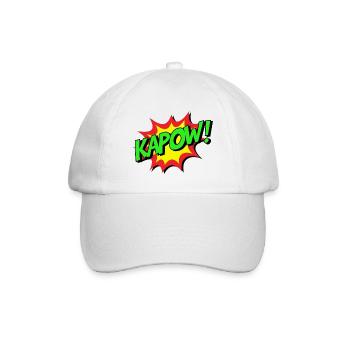 KAPOW Comic Explosion - Baseball Cap - white/white - Front