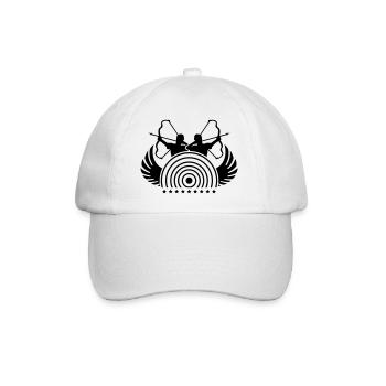 bogensport_gy1 - Casquette classique - blanc/blanc - Devant