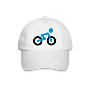 Bicycle - Baseball Cap - white/white - Front