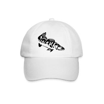 zander - Baseball Cap - white/white - Front