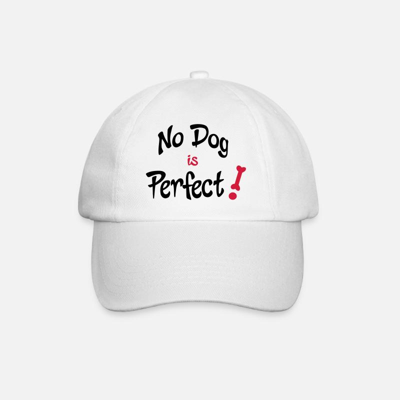 drôle de chien - Casquette classique - blanc/blanc