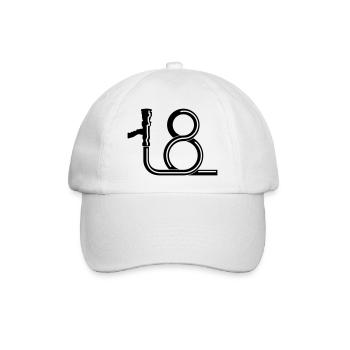 lance_18_b1 - Casquette classique - blanc/blanc - Devant