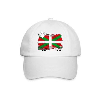 euskal herria - pays basque 51 - Casquette classique - blanc/blanc - Devant