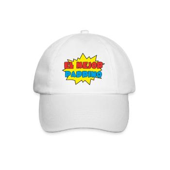 El mejor padrino - Baseball Cap - white/white - Front