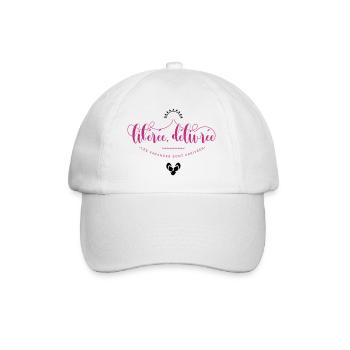Libérée, délivrée les vacances sont arrivées - Casquette classique - blanc/blanc - Devant