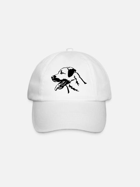 Kangal Kopf - Baseballkappe - Weiß/Weiß