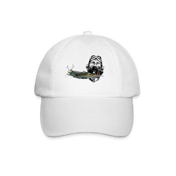 Pilot spitfire - Baseball Cap - white/white - Front