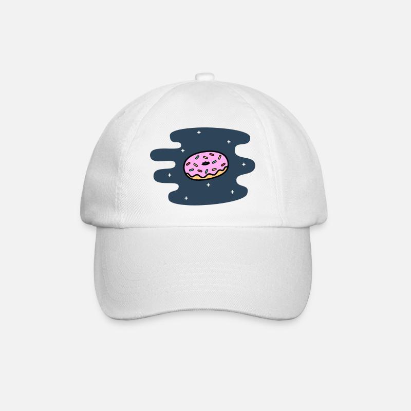 Donut spatial - Casquette classique - blanc/blanc