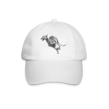 Lévrier - Casquette classique - blanc/blanc - Devant