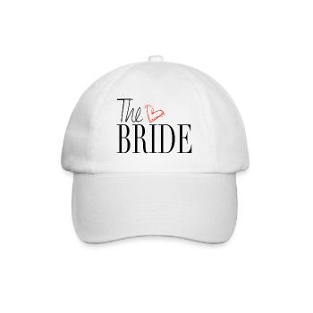 La mariée - La mariée, amour de mariage - Casquette classique - blanc/blanc - Devant
