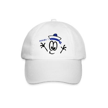 Sailor, ahoy, comic - Baseball Cap - white/white - Front