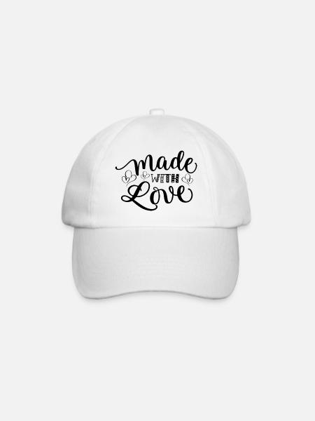 Made With Love - Casquette classique - blanc/blanc