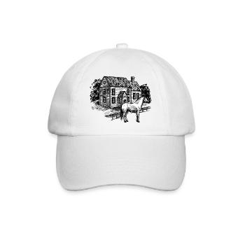 farm horse - Casquette classique - blanc/blanc - Devant