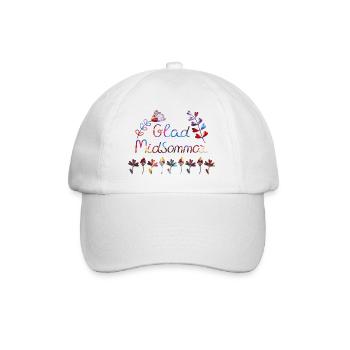 Sweden Midsummer - Baseball Cap - white/white - Front