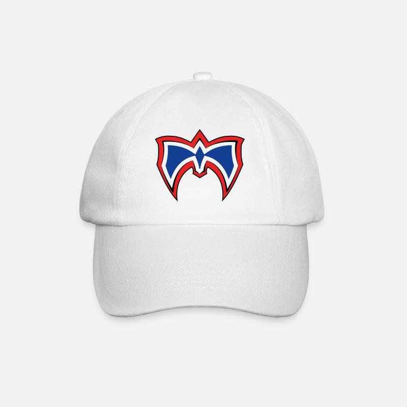 Wrestling 80s - Baseballkappe - Weiß/Weiß