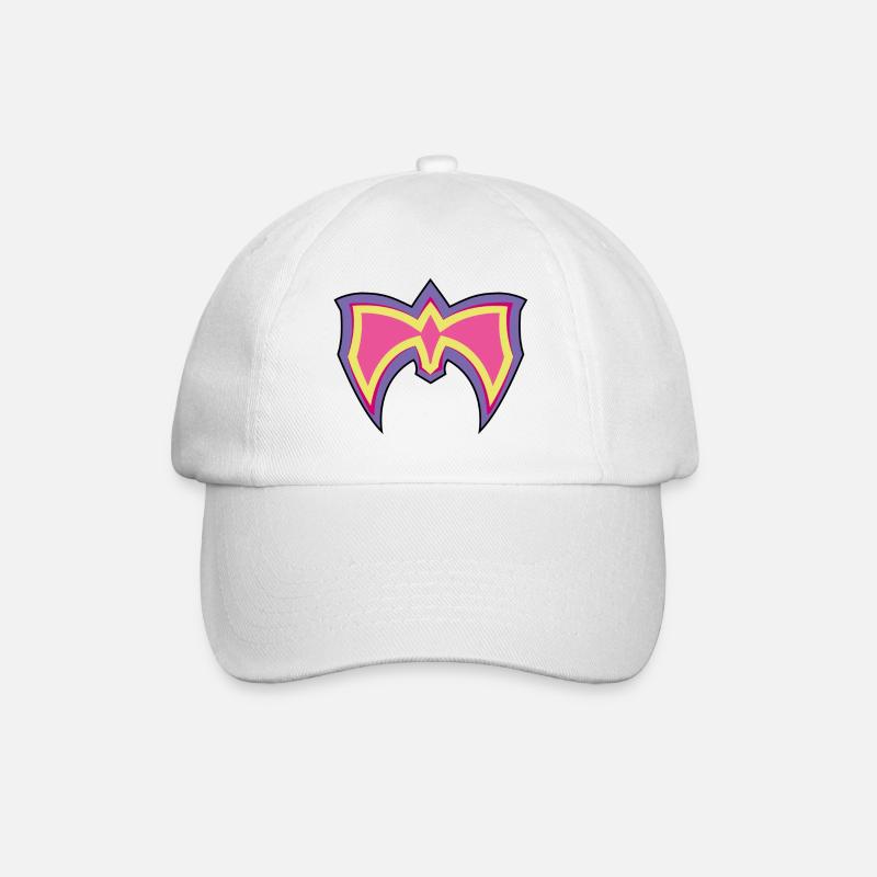 Wrestling 80s - Baseballkappe - Weiß/Weiß