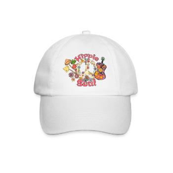 Hippie Soul Design - Baseball Cap - white/white - Front