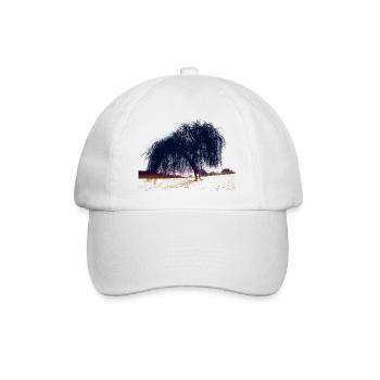 trauerweide Artistic - Baseball Cap - white/white - Front