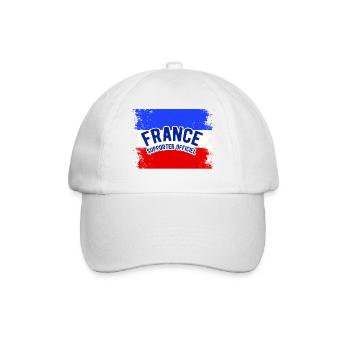 Supporter de France - Baseball Cap - white/white - Front