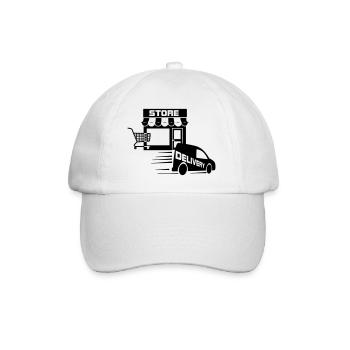 Boutique en ligne et livraison avec - Casquette classique - blanc/blanc - Devant