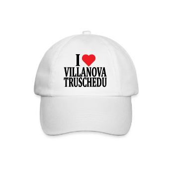 T-shirt J’adore Villanova Truschedu Sardaigne - Casquette classique - blanc/blanc - Devant