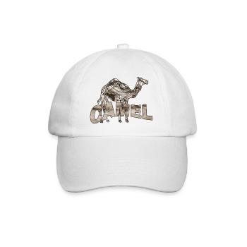 Camel - Baseball Cap - white/white - Front