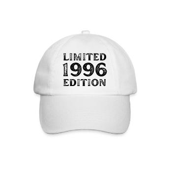 1996 LIMITED EDITION ANNIVERSAIRE METAL FER GRIS - Casquette classique - blanc/blanc - Devant
