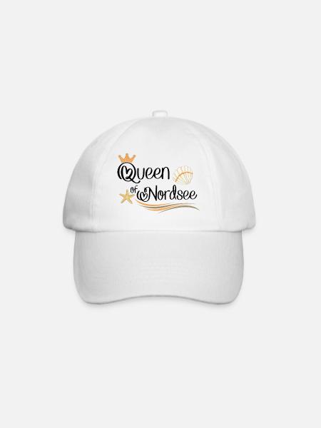 Cadeaux pour les femmes de la côte - Casquette classique - blanc/blanc