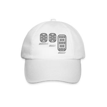 STUTUTU - Boost pressure - Baseball Cap - white/white - Front
