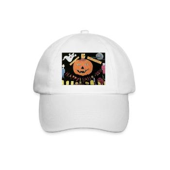 Mars-Lars & Mondimond / Happy Halloween - Baseball Cap - white/white - Front