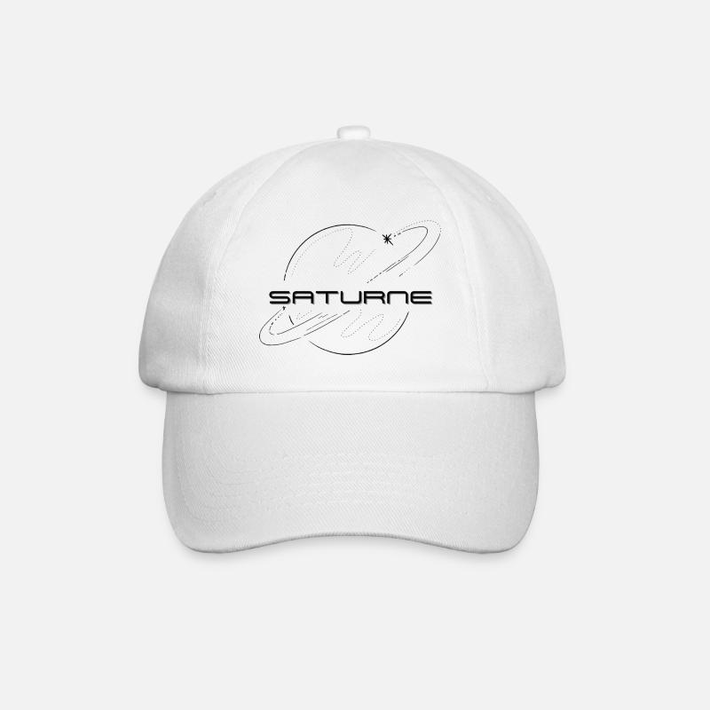 saturne - Casquette classique - blanc/blanc