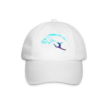 Gymnastique rythmique - Casquette classique - blanc/blanc - Devant