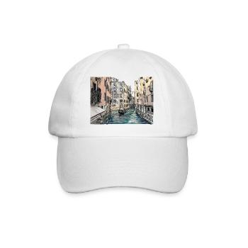 Venise - Casquette classique - blanc/blanc - Devant