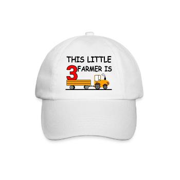 Tractor - Baseball Cap - white/white - Front
