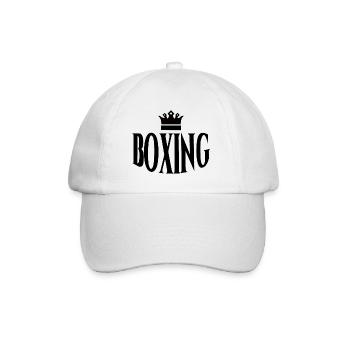 Boxing - Baseballkappe - Weiß/Weiß - Vorne