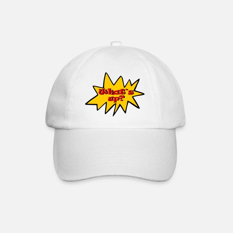 Qu’est-ce qu’il ya - Casquette classique - blanc/blanc