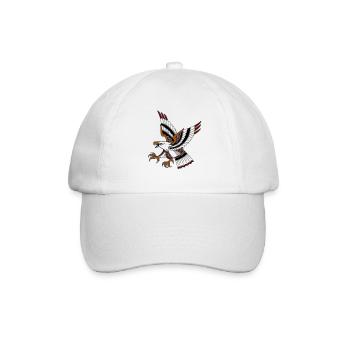 Aigle de la vieille école - Casquette classique - blanc/blanc - Devant