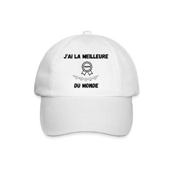 best mom - Casquette classique - blanc/blanc - Devant