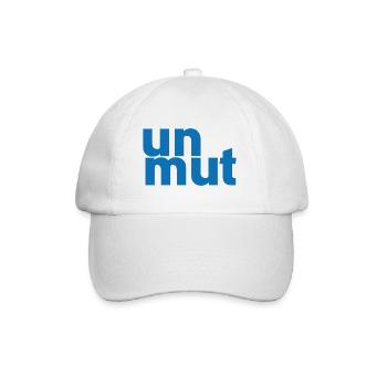 Unmut - Baseballkappe - Weiß/Weiß - Vorne