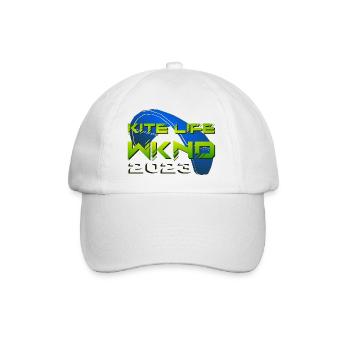 KiteLife WKND 2023 - Baseball Cap - white/white - Front