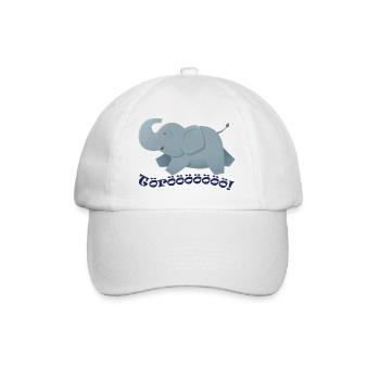 Wildtiere - Baseballkappe - Weiß/Weiß - Vorne