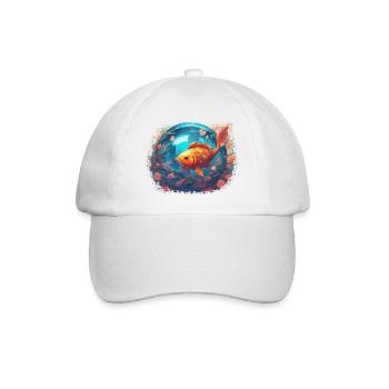 Sunfish Reflections - Baseball Cap - white/white - Front