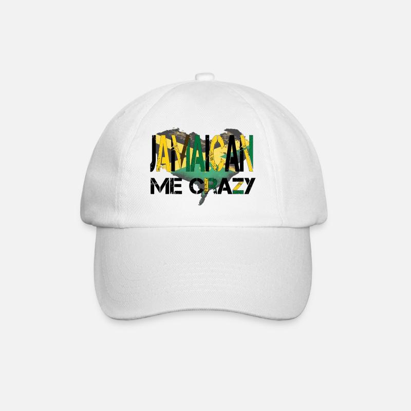 JAMAÏQUE - Casquette classique - blanc/blanc
