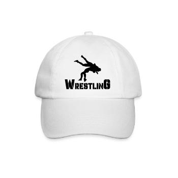 wrestling - Baseballkappe - Weiß/Weiß - Vorne