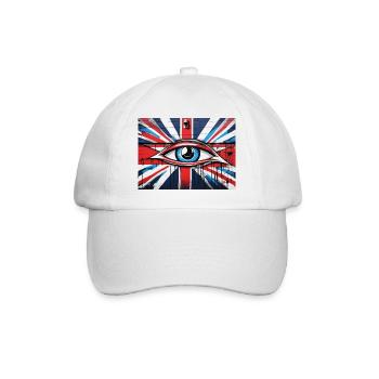 Big Brother - Somebody's Watching You - Baseball Cap - white/white - Front