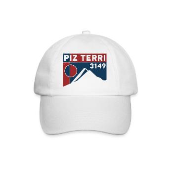 Piz Terri Adula Alps Switzerland Mountain Tour Souvenir - Baseball Cap - white/white - Front