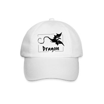Dragon - Vectorgraphique - Casquette classique - blanc/blanc - Devant