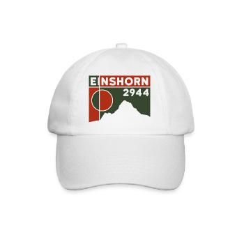 Einshorn Tour Randonnée Randonnée Ski Randonnée Souvenir - Casquette classique - blanc/blanc - Devant